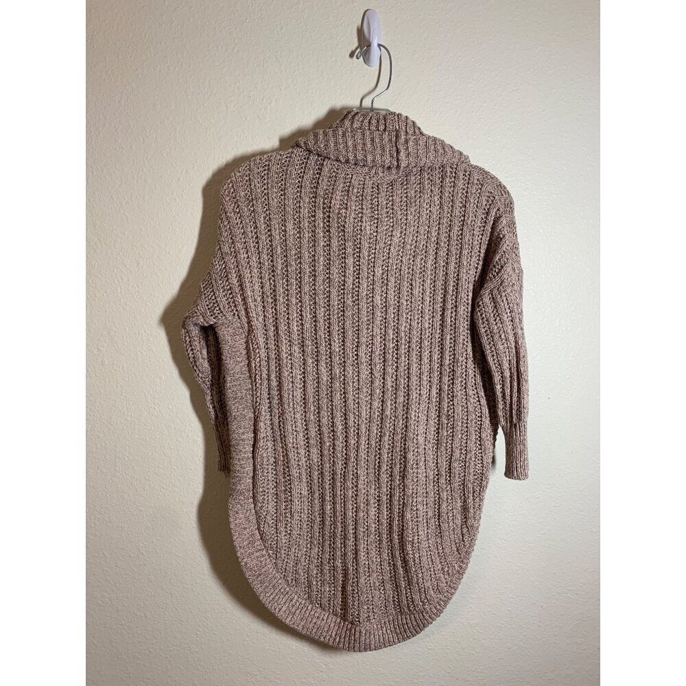 Express Oversized Knit Turtleneck Sweater Women's Size XS Business Casual I10 - Picture 3 of 5